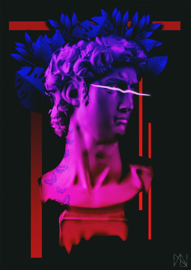 Confidence | Tablou realizat digital