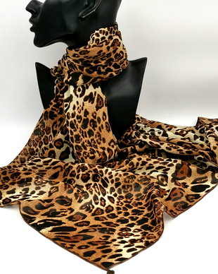 Eșarfa animal print LEOPARD