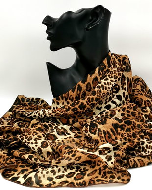 Eșarfa animal print LEOPARD
