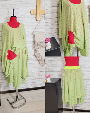 Compleu verde chic