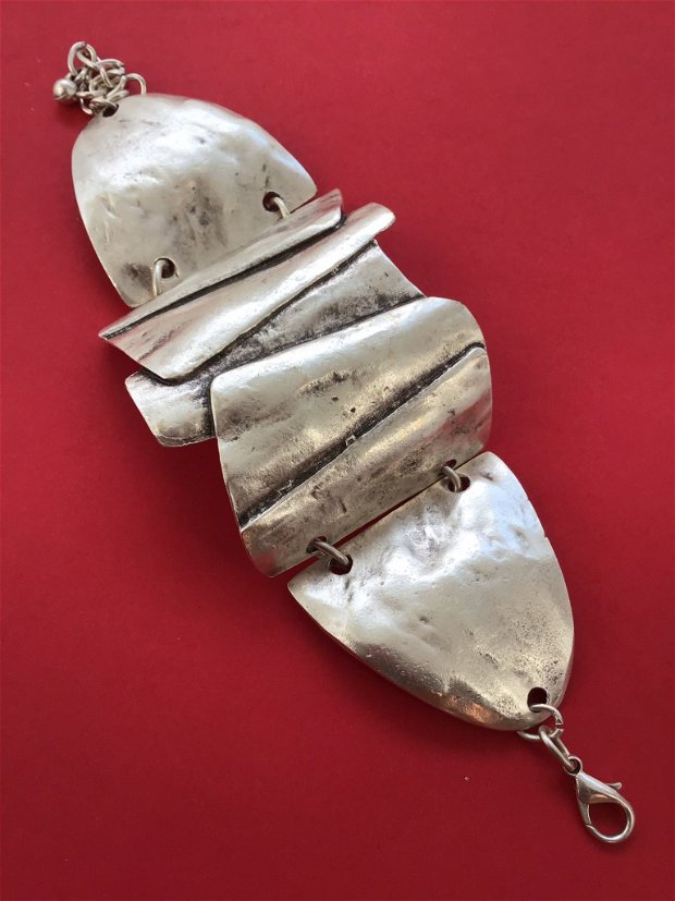 Set Medieval Zamac argintat