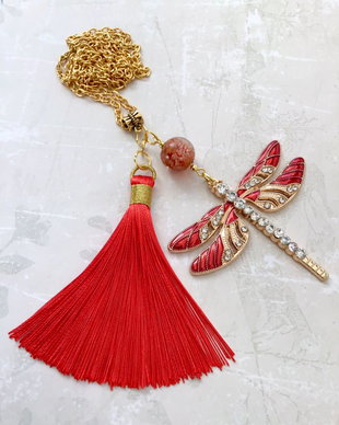 Colier HAPPY Red