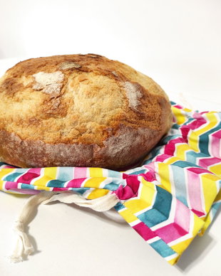 Sac paine captusit - previne uscarea, mucegăirea - VIVID COLORS