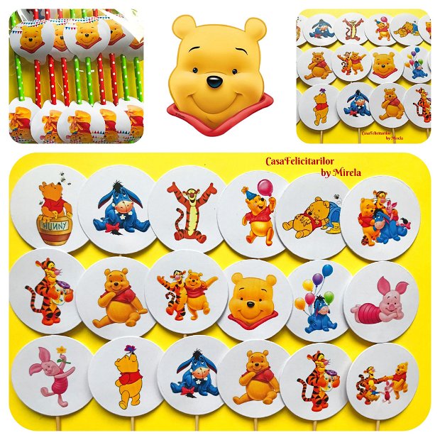 Toppers candy bar Winnie the pooth