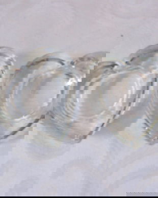 2 Suporturi lumanari din sticla