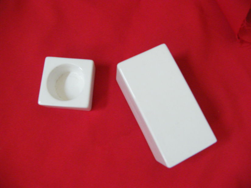 2 Suporturi lumanari din ceramica