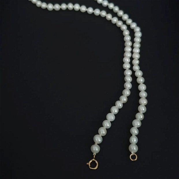 Colier perle naturale aur 14k