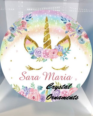 Cutie de dar botez Unicorn