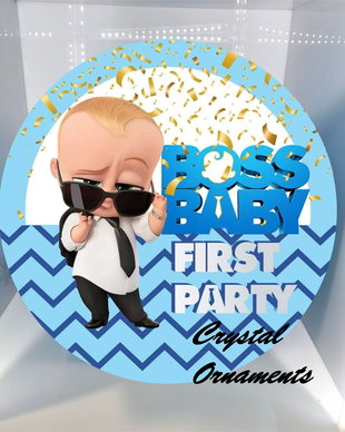 Cutie de dar botez Baby Boss