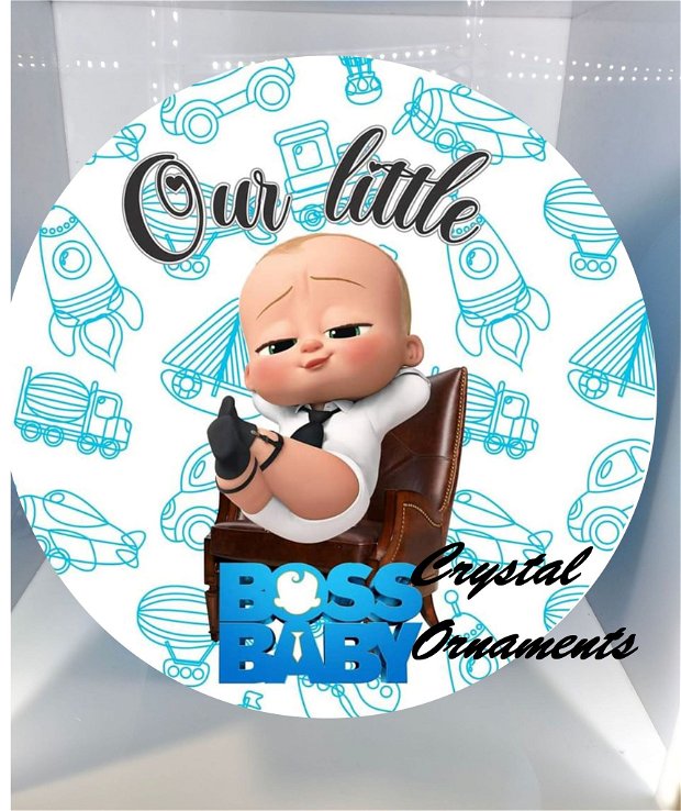 Cutie de dar botez Baby Boss