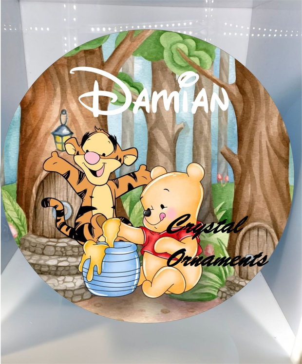 Cutie de dar botez Winnie and friends