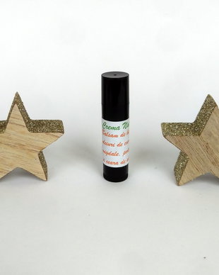 Balsam de buze reparator cu cocos si portocala