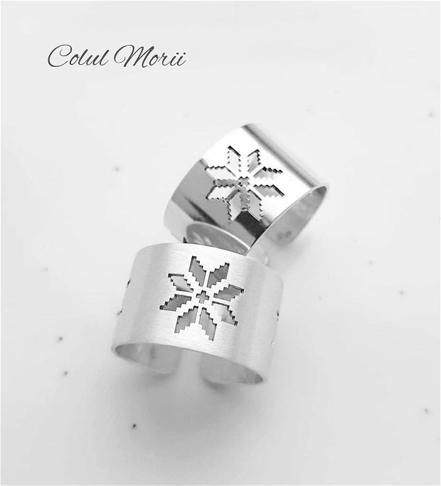 Colier/Choker argint și perlă de cultură SNOW DROP