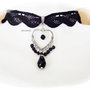 chocker black heart