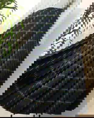 Fusta din stofa plisata