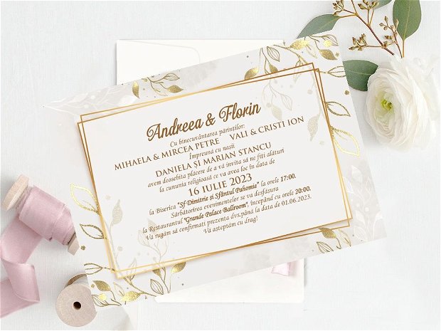 Invitatie nunta PM48