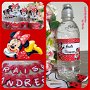 Etichete sticle Minnie mouse rosie