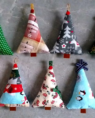 Brad textil 10 cm