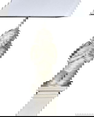 Lampa de podea cu un ingeras