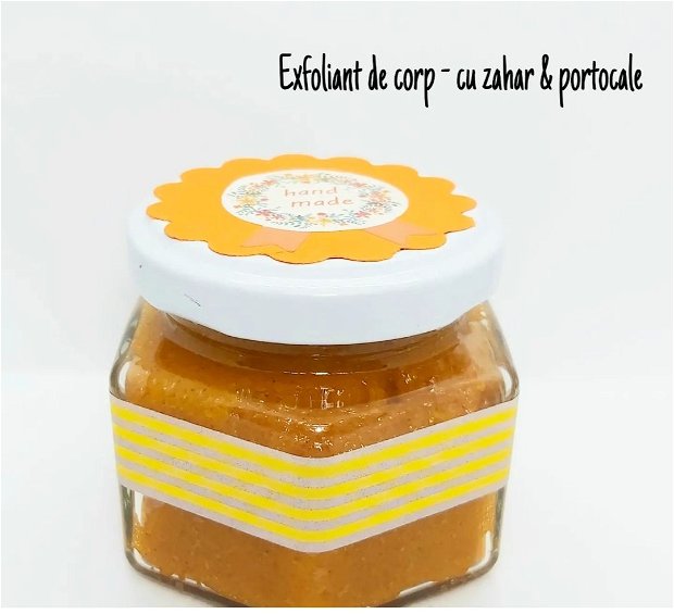 ,,Portocale si zahar" - exfoliant de corp (120 gr.)