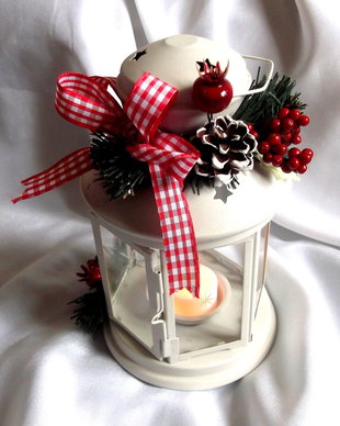 felinar decorat de craciun 42400