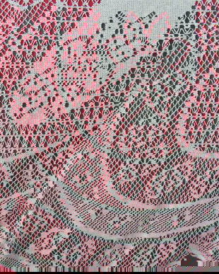 Fata de masa ovala-dantela