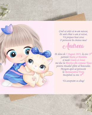 Invitatie botez PM51