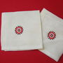 Set 2 servete cu broderie