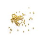 Crimpi / distantier inox, placat aur 1,5x0,8mm (10buc) IN.0103