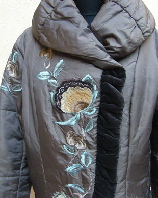Geaca /broderie aplicatii L