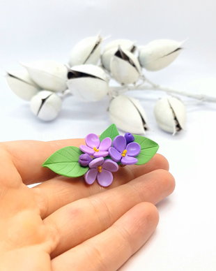 Mărțișor flori de liliac