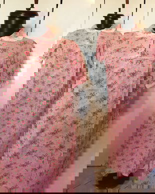 CAMASA DE NOAPTE BUMBAC FLORAL FRONSAT