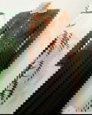 Rochie cu bust imprimeu floral