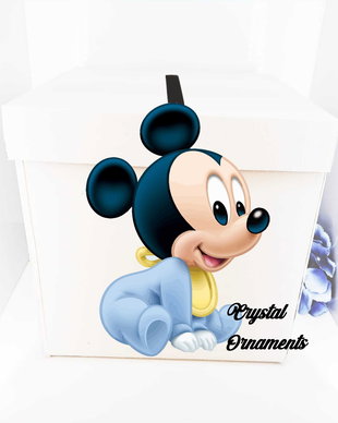 Cutie de dar botez baby Mickey