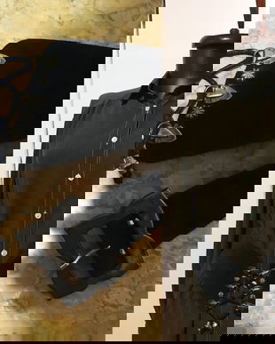 CUREA DE TALIE PIELE NATURALA CU ELEMENTE METALICE