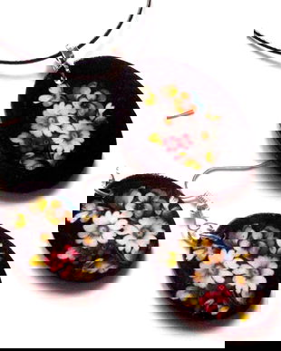 set bijuterii lemn 42302