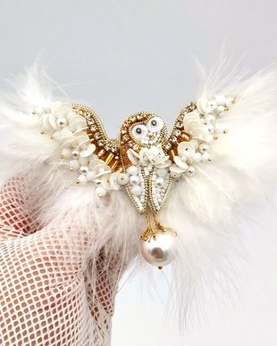 Rezervat Broșă - Owl Pearl Treasure