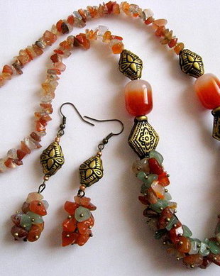 set agate si aventurin 25971