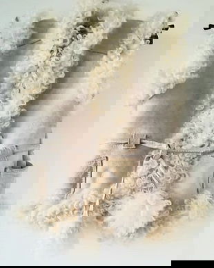 cojocel - vestuta din blana de miel pentru copii mici