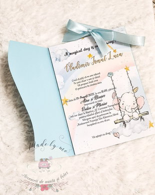 Invitatie botez elefantel