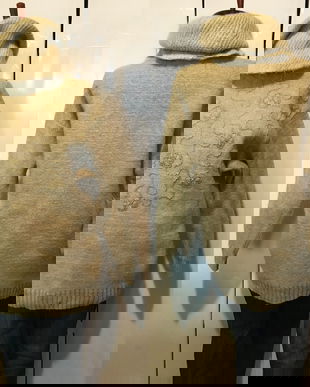 PULOVER GROS LANA CU GULR ROLL ON