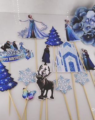 Toppere tort frozen