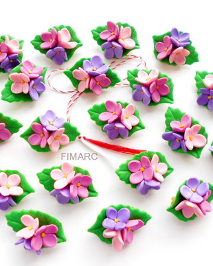 ''3 Flori de Liliac'' - martisoare brose