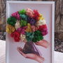 Tablou cu licheni Buchet