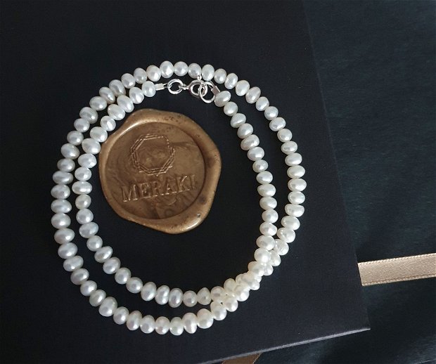 Colier perle naturale | Simplicity II |