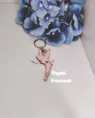 Marturie botez breloc clopotica / zana / tinkerbell