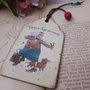 Semn de carte cu mesaj