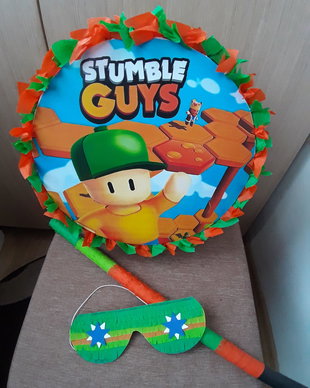 Pinata piniata party set  Stumble Guys