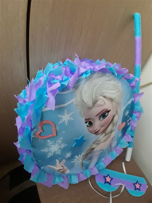Piñata piniata party set Elsa Frozen