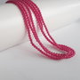 Corundum rubin , fatetat 2mm (sirag 19cm) Cod Produs : MG.0010